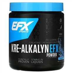 EFX Sports, Kre-Alkalyn EFX, порошок, со вкусом «Морозная свежесть», 220 г (7,76 унции)